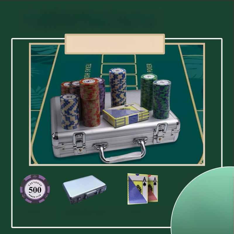 Changzhe čipu komplekts šaham un kāršu spēlēm – ABS čipsi