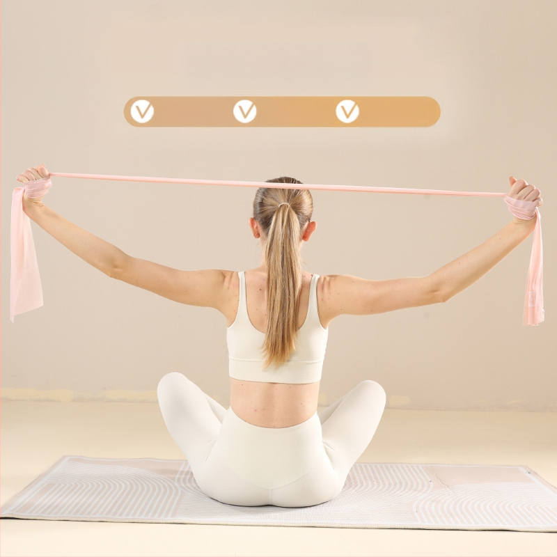 Odporový pás na jogu pre domáce použitie – materiál: TPE, značka: WOSWEIR