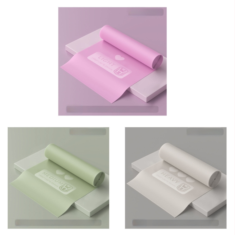 Odporový pás na jogu pre domáce použitie – materiál: TPE, značka: WOSWEIR