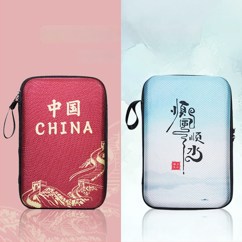 Prince Boli vízálló asztalitenisz ütőtaska, személyre szabható kivitel és nyomtatott logóval, tervezve a teniszezés felszerelésének tárolására.