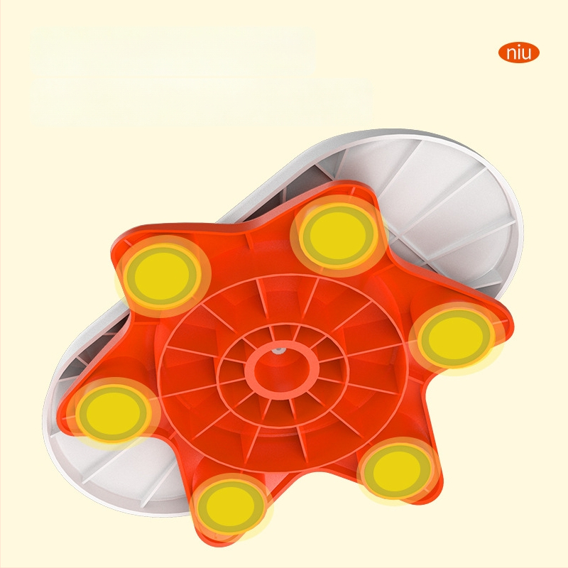 Rozdeliteľný disk na pás s dvojitými pedálmi – Veľký fitnes otočný disk