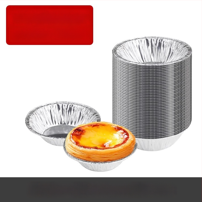 Alobalové poháriky na vajíčkové tartové koláčiky, jednorazové, na pečenie