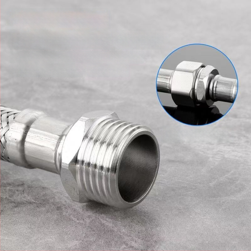 Hadica vstupu vody opletená z nehrdzavejúcej ocele 304, model 00, menovitý tlak 1.0, značka Yellow Nest, moderný štýl