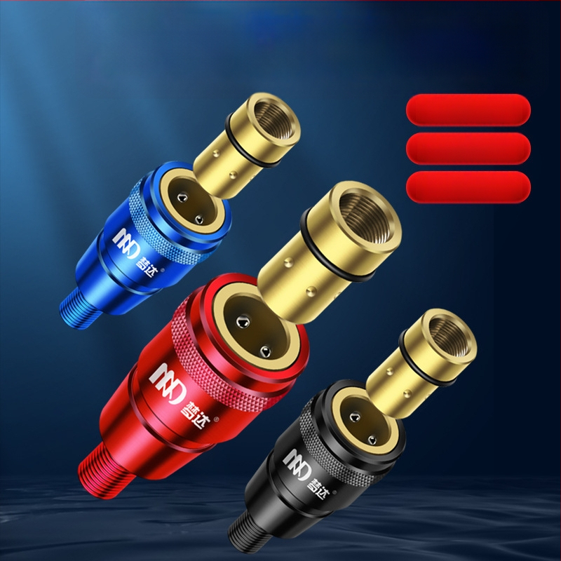 Mengda Rýchly spoj pre rybársku sieť, univerzálny spojovací prvok pre hlavu siete a tyč, anti-otáčavý adaptér