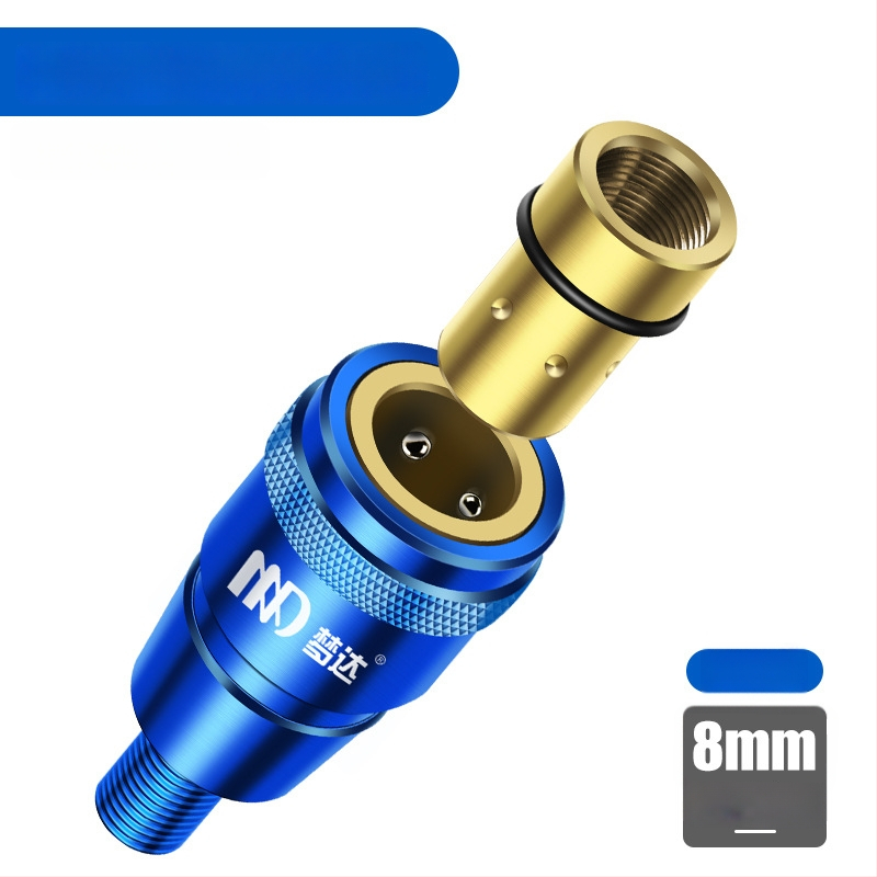 Mengda Rýchly spoj pre rybársku sieť, univerzálny spojovací prvok pre hlavu siete a tyč, anti-otáčavý adaptér