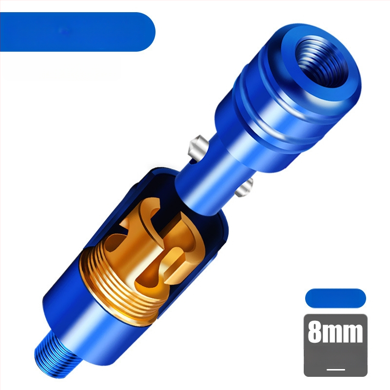 Mengda Rýchly spoj pre rybársku sieť, univerzálny spojovací prvok pre hlavu siete a tyč, anti-otáčavý adaptér