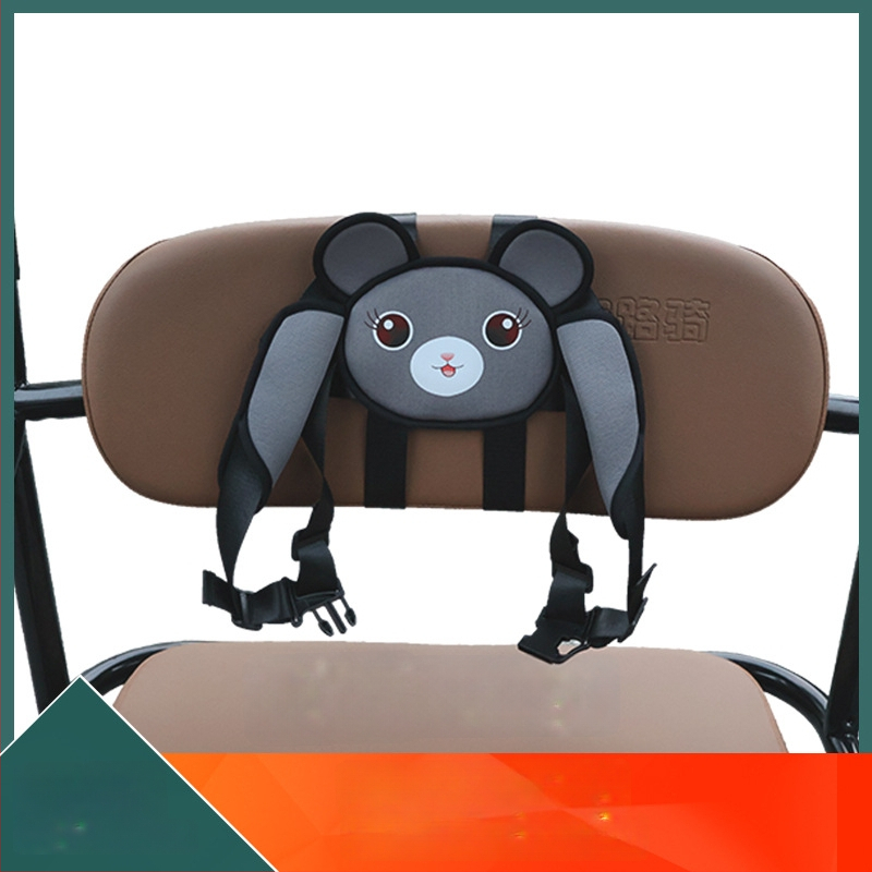 Bezpečnostný pás na zadné sedadlo pre dieťa na trojkolesovom bicykli, motocykli alebo elektrickom vozidle | Materiál: plast – oceľ / napodobenina nylonu | Vhodné pre vek 1,5–12 rokov | Pôvod: Guangzhou