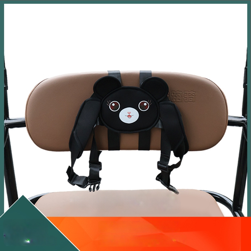 Bezpečnostný pás na zadné sedadlo pre dieťa na trojkolesovom bicykli, motocykli alebo elektrickom vozidle | Materiál: plast – oceľ / napodobenina nylonu | Vhodné pre vek 1,5–12 rokov | Pôvod: Guangzhou