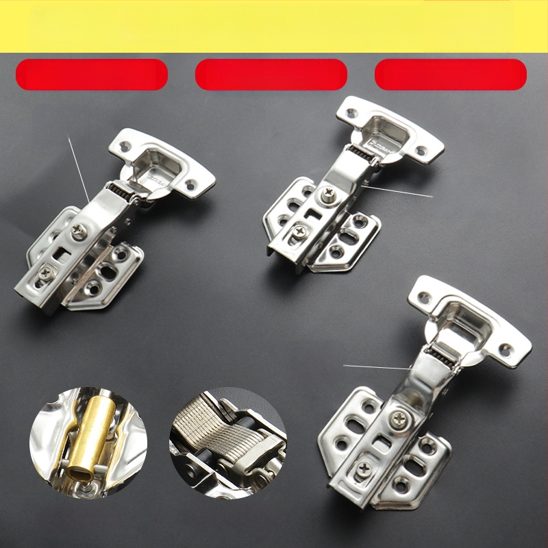 Pánt na šatník z nehrdzavejúcej ocele s hydraulickým tlmením, niklový povrch, kód Kg-g6