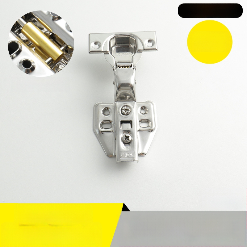 Pánt na šatník z nehrdzavejúcej ocele s hydraulickým tlmením, niklový povrch, kód Kg-g6