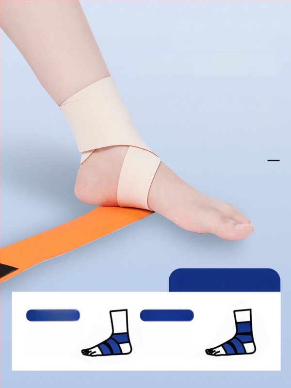 Tartiini bandáž členka, spandex materiál, univerzálne použitie, ochrana členka pre beh, fitnes a bicyklovanie