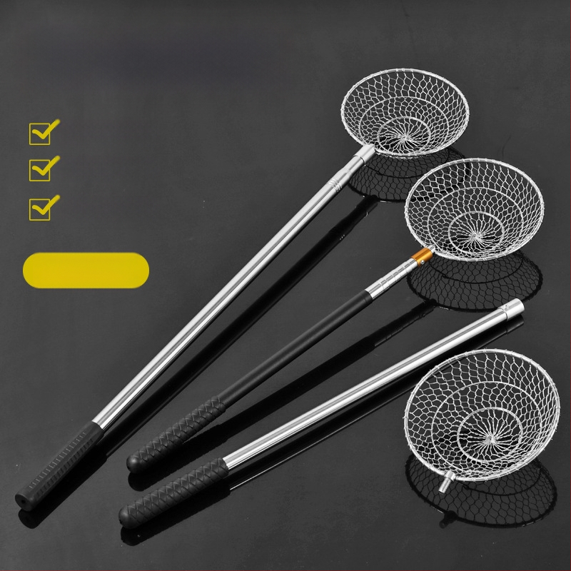 Ледена лъжичка за риболов — неръждаема стомана, Runxing Fishing Gear, модел Stainless Steel Ice Scoop Ladle, предназначена за риболов на лед