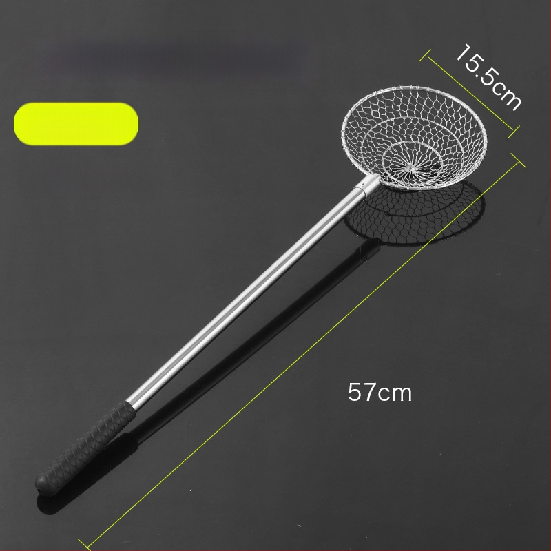 Ледена лъжичка за риболов — неръждаема стомана, Runxing Fishing Gear, модел Stainless Steel Ice Scoop Ladle, предназначена за риболов на лед