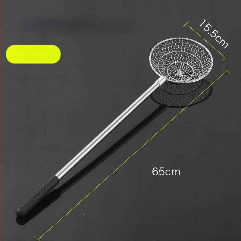 Ледена лъжичка за риболов — неръждаема стомана, Runxing Fishing Gear, модел Stainless Steel Ice Scoop Ladle, предназначена за риболов на лед