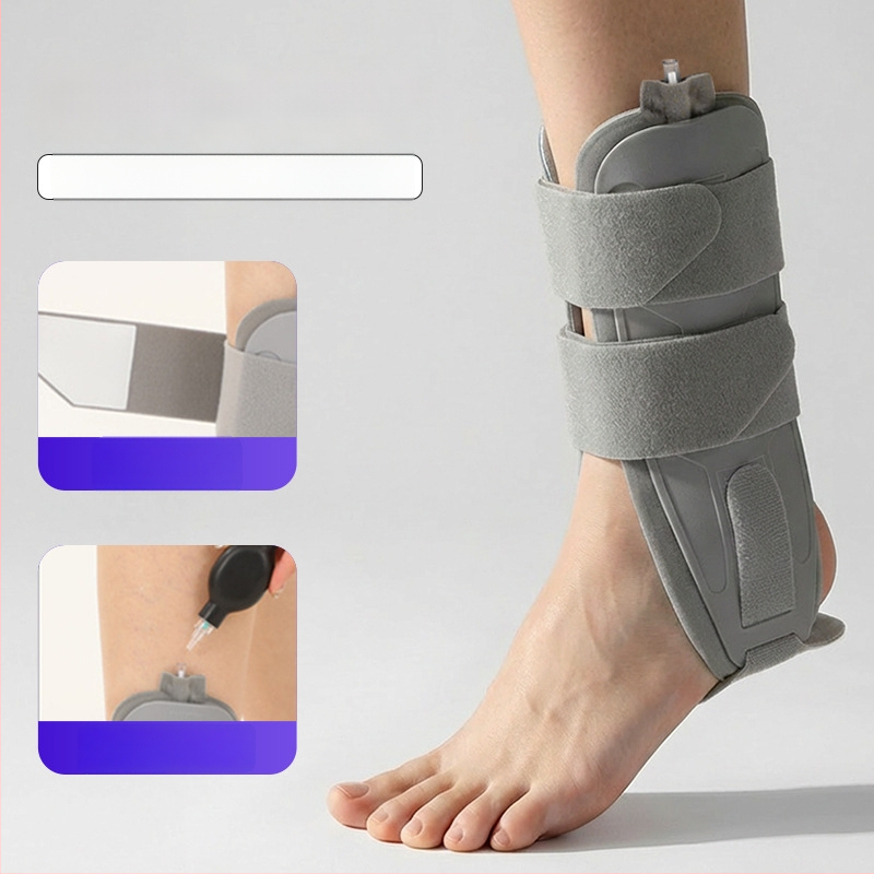 Chaochi členková ortéza s gélovým balením na zotavenie po vyvrtnutí, kompresná podpora členka, nastaviteľný ochranný návlek
