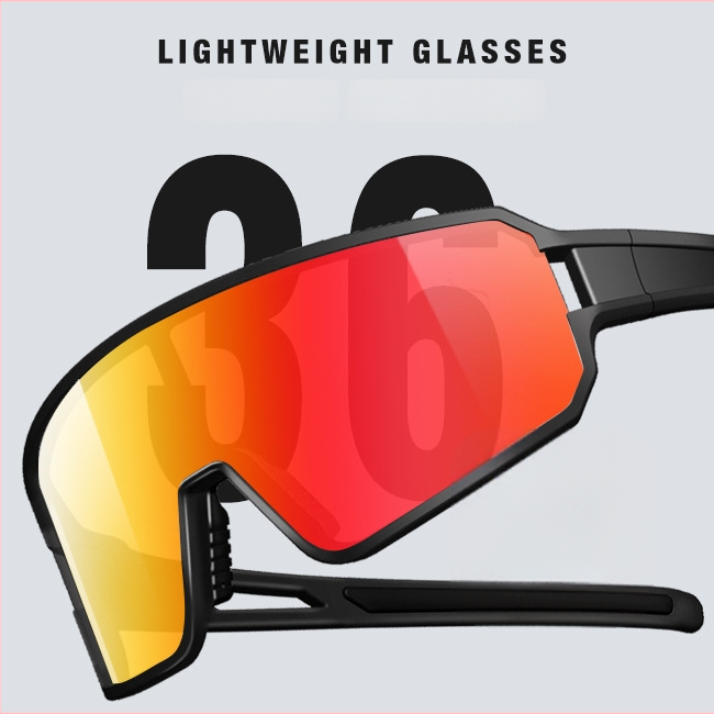 Cyklistické okuliare s TAC polarizáciou, rám TR90, vetruodolné, UV ochrana, nastaviteľné nosové podložky