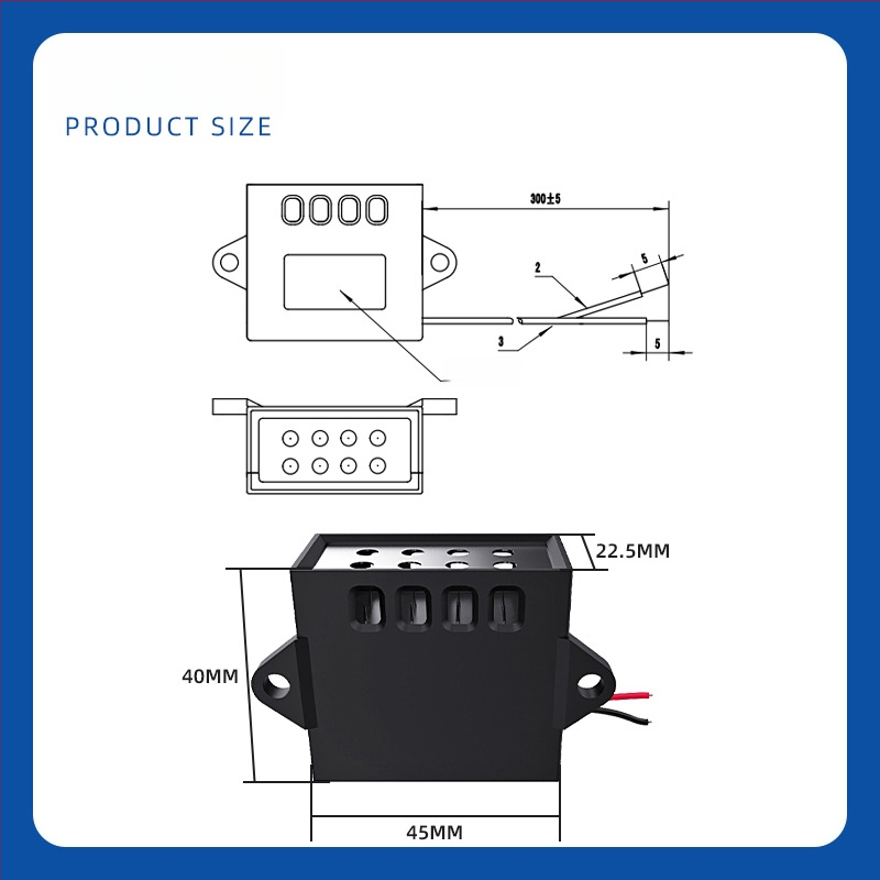 Modul generator de ioni pentru purificator de aer pentru animale de companie, DC12V, certificat UL, model TFB-Y102DJ1, dezinfectare și purificare a aerului