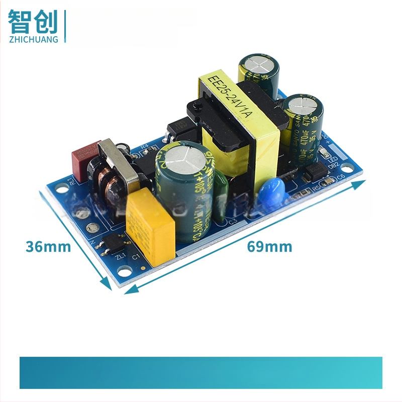 Sursă de alimentare izolată cu dublă ieșire: 5V 0.7A (3.5W) și 12V 2A, Intrare 6,3–50V, HW-A211