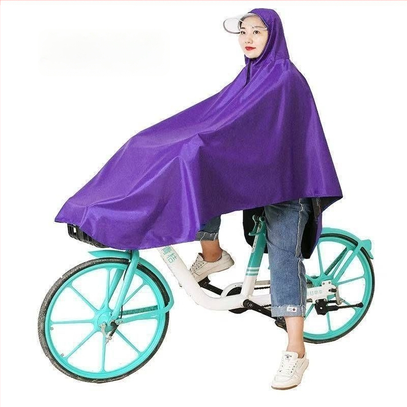 Vihm pončo mootorrattale/elektrilisele skuterile – Oxford kangas, paks tekstuur, täiskasvanutele