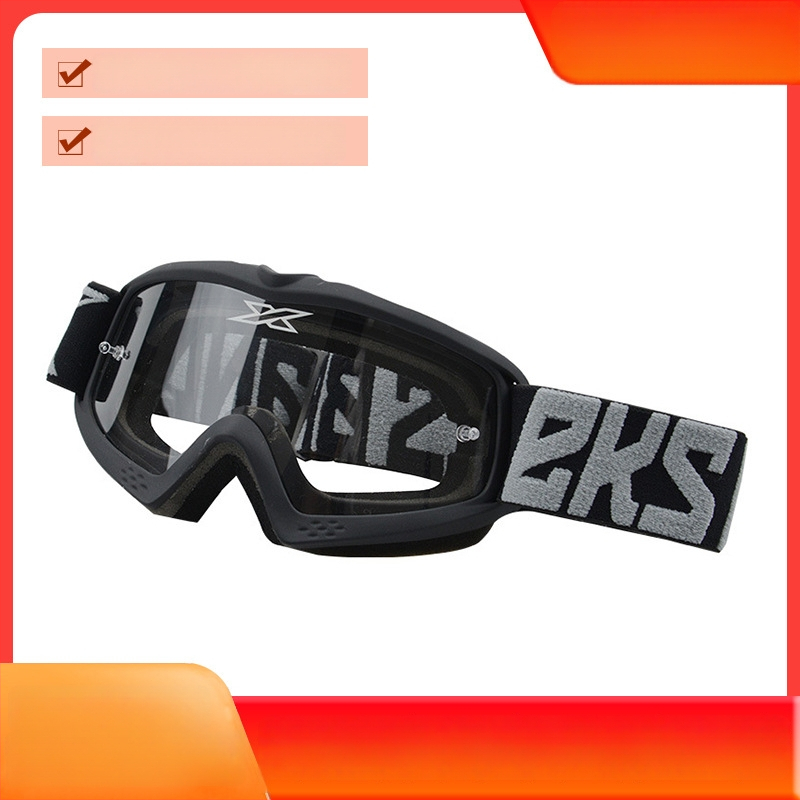 Detské off-road okuliare – výmenné šošovky, model 8060EKS, PC šošovky, dioptria 0