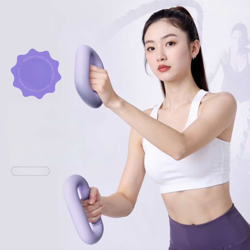 Ringový činkový kruh pre domáce použitie – PVC + želejný piesok, 1/1,5/2/2,5 kg, vhodný pre fitness a tvarovanie tela