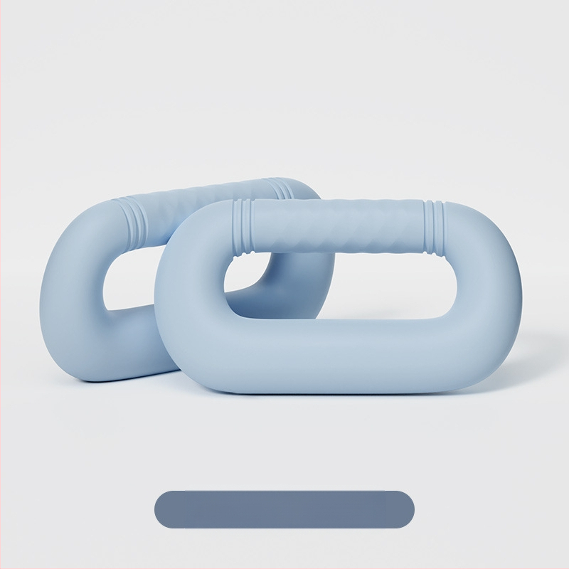 Ringový činkový kruh pre domáce použitie – PVC + želejný piesok, 1/1,5/2/2,5 kg, vhodný pre fitness a tvarovanie tela