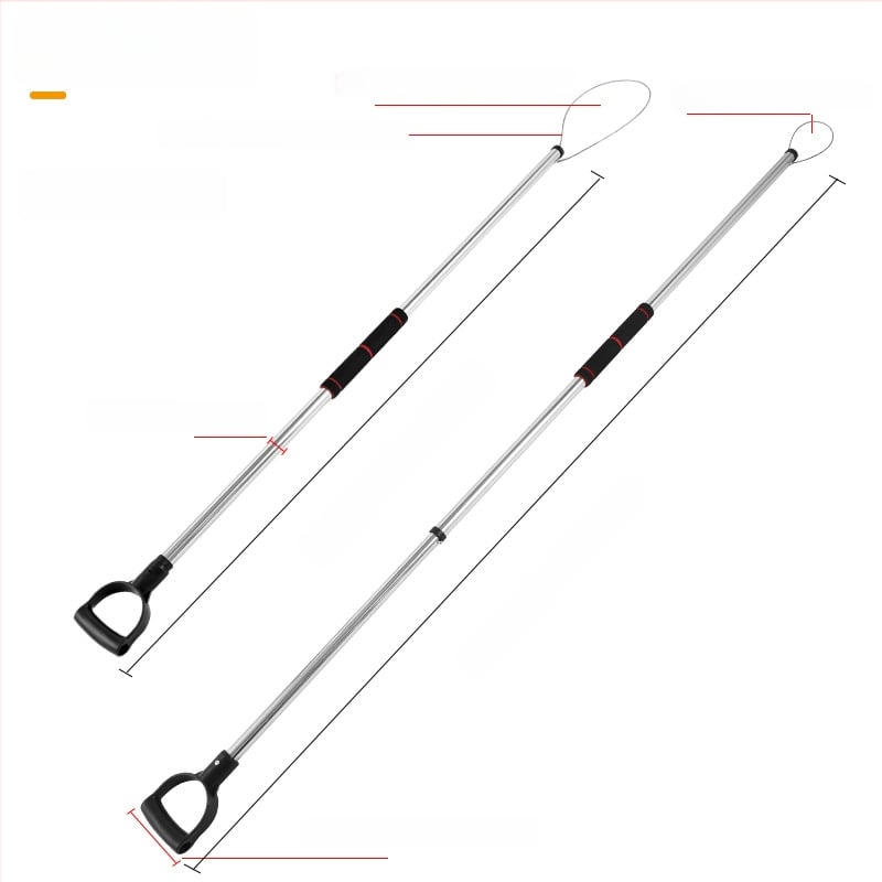 Уловител за котки и кучета с удължена пръчка от неръждаема стомана