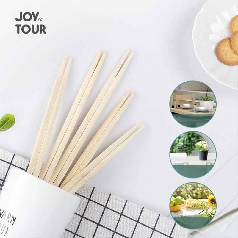 JOYTOUR jednorazové bambusové paličky na jedlo, balenie 20 kusov, jednotlivé balenie, biologicky odbúrateľné