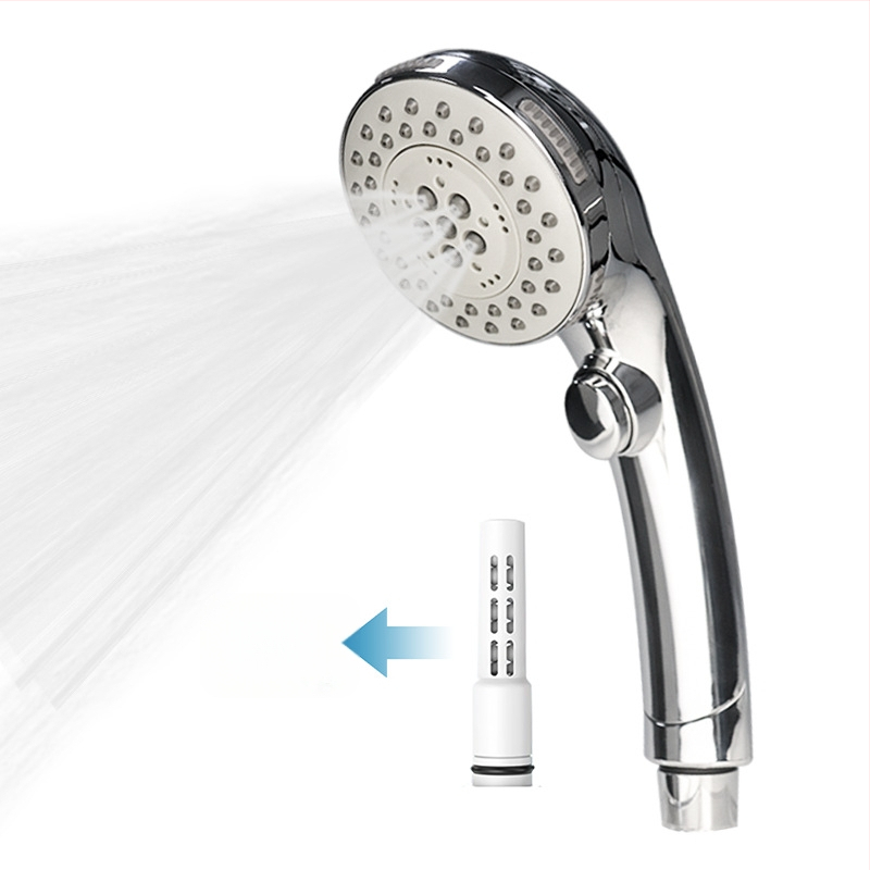 Ručný sprchový systém s americkým štýlom trysky, ABS materiál, úspora vody s mikrobublinkami, odstraňovanie chlóru