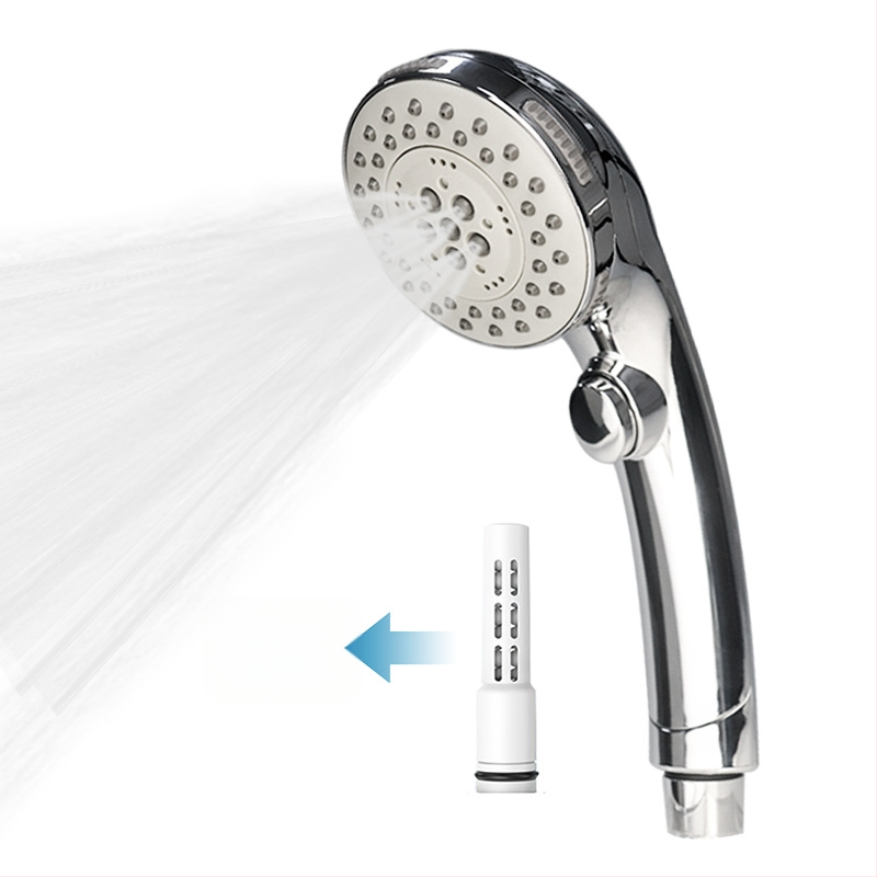 Ručný sprchový systém s americkým štýlom trysky, ABS materiál, úspora vody s mikrobublinkami, odstraňovanie chlóru