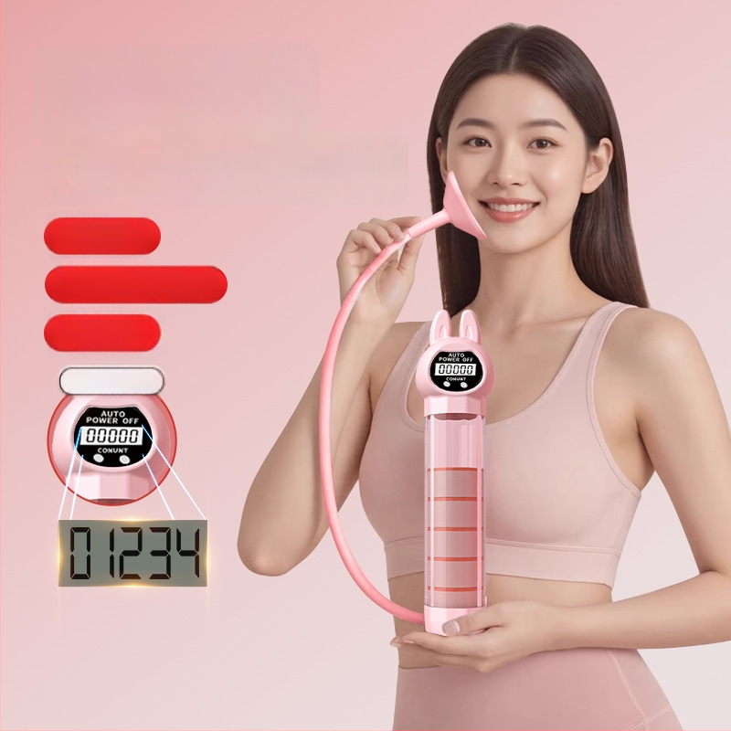 Prenosné zariadenie na brušné cvičenie s dýchacím pásom – Štandardný / Zajac model, Materiál: Mouth-blown PP + Silicone Straw + Main Body AS, Kód produktu: 20250805