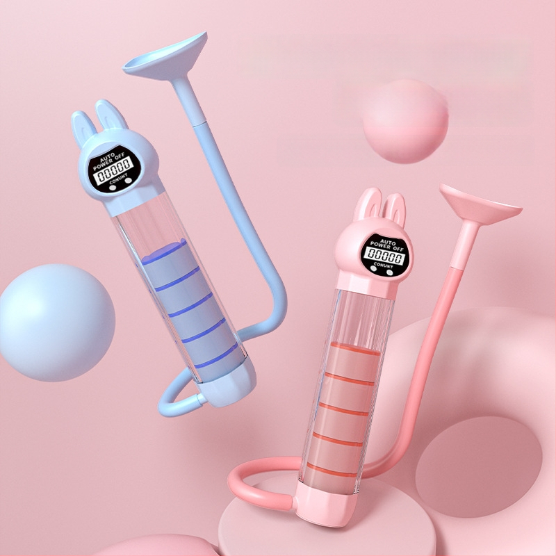 Prenosné zariadenie na brušné cvičenie s dýchacím pásom – Štandardný / Zajac model, Materiál: Mouth-blown PP + Silicone Straw + Main Body AS, Kód produktu: 20250805