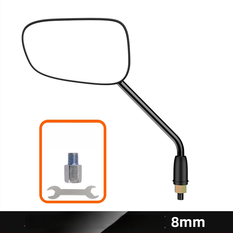 Ľavostranné spätné zrkadlo pre elektrické kolobežky Yadi E8 Laida, Kepu, sklenené