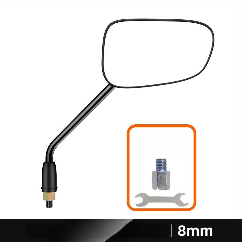 Ľavostranné spätné zrkadlo pre elektrické kolobežky Yadi E8 Laida, Kepu, sklenené