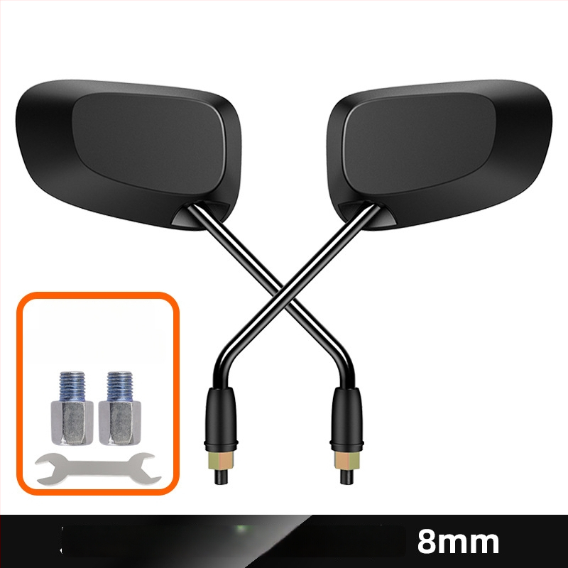 Ľavostranné spätné zrkadlo pre elektrické kolobežky Yadi E8 Laida, Kepu, sklenené