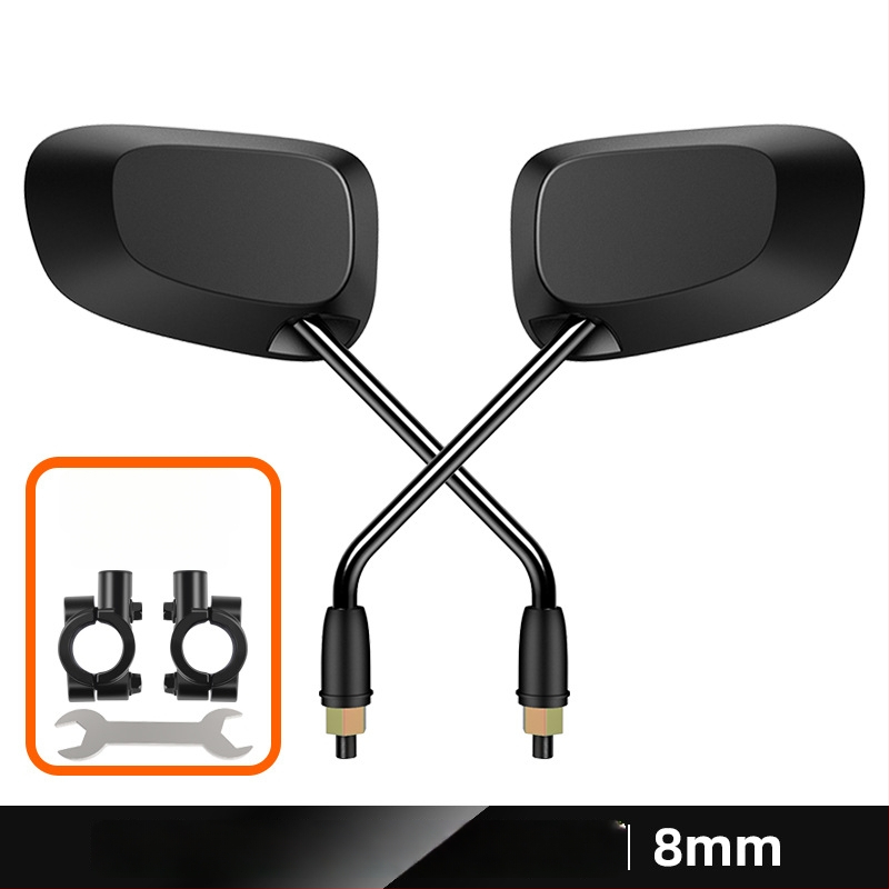 Ľavostranné spätné zrkadlo pre elektrické kolobežky Yadi E8 Laida, Kepu, sklenené