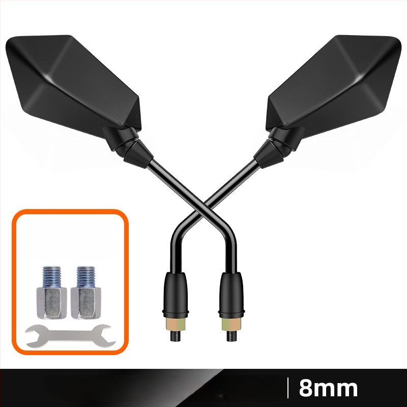 Ľavostranné spätné zrkadlo pre elektrické kolobežky Yadi E8 Laida, Kepu, sklenené