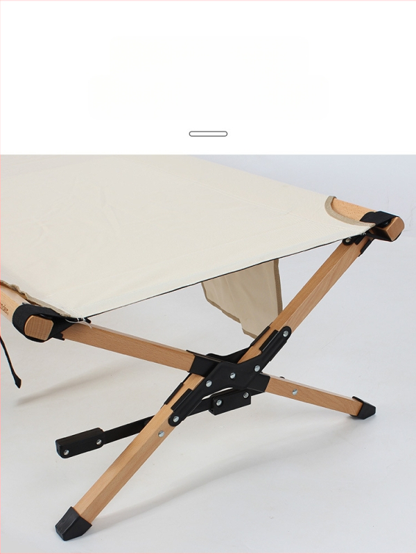 Prenosné zložené kempingové lôžko z hliníkovej zliatiny, 7 kg, nosnosť 150 kg, povrch z Oxford textílie, integrovaný skladací dizajn