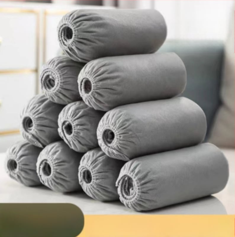 Jednorázové návleky na topánky z netkanej textílie, domáce použitie, vnútorné, odolné voči opotrebeniu, protiskĺzové, vodotesné a prachotesné, hrúbka od bežnej po extra hrubú