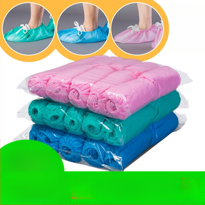 Jednorázové návleky na topánky z netkanej textílie, domáce použitie, vnútorné, odolné voči opotrebeniu, protiskĺzové, vodotesné a prachotesné, hrúbka od bežnej po extra hrubú