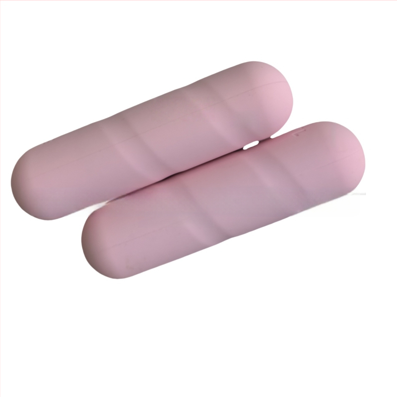 Silikónová palica na tréning paží – železo a silikón, protišmyková úchytka, vhodná pre Pilates/Jóga, hmotnosť 2 kg za pár