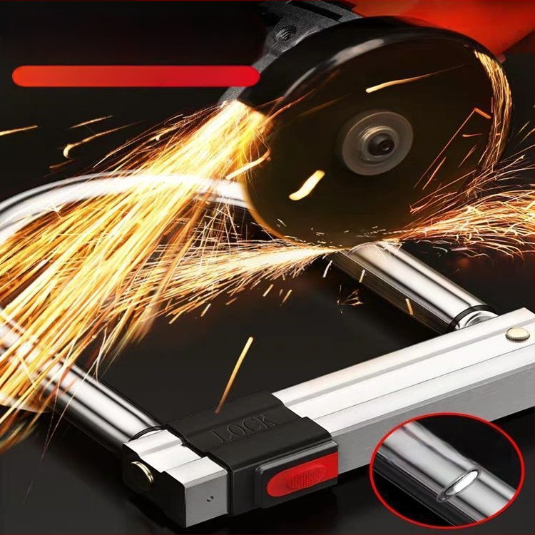 Guan ling zámok na auto, nerezová oceľ, moderný minimalistický štýl, všeobecné použitie.