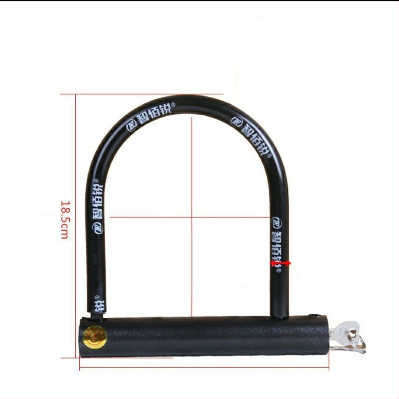 Guan ling zámok na auto, nerezová oceľ, moderný minimalistický štýl, všeobecné použitie.