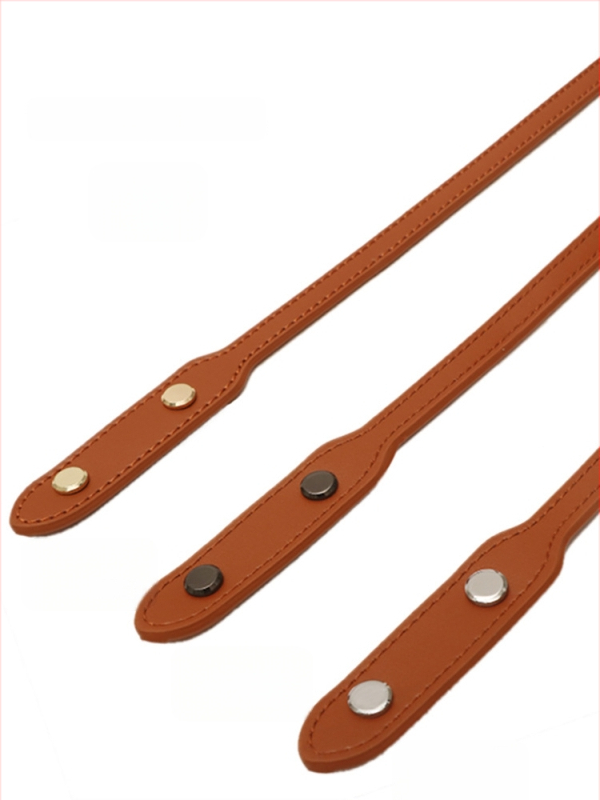 Kožený ramenný popruh pre tašky tote – náhradný popruh, mestský minimalistický štýl, jednofarebný vzor