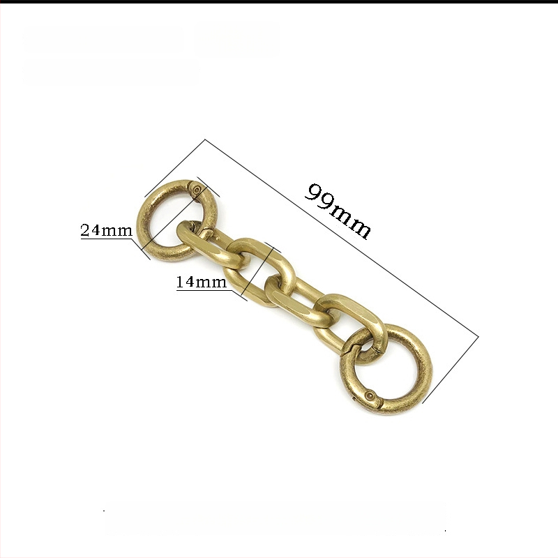 Xinhe Kovová Taška na Rameno s Predĺženým Perlovým Reťazom – Jar 2023, Vzor Krajina