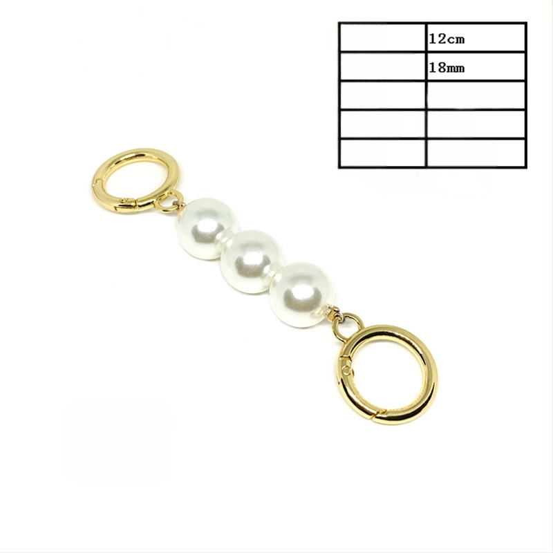 Xinhe Kovová Taška na Rameno s Predĺženým Perlovým Reťazom – Jar 2023, Vzor Krajina