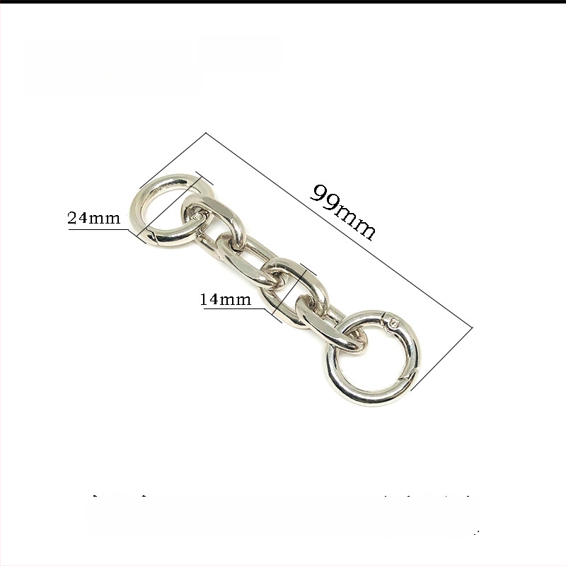 Xinhe Kovová Taška na Rameno s Predĺženým Perlovým Reťazom – Jar 2023, Vzor Krajina