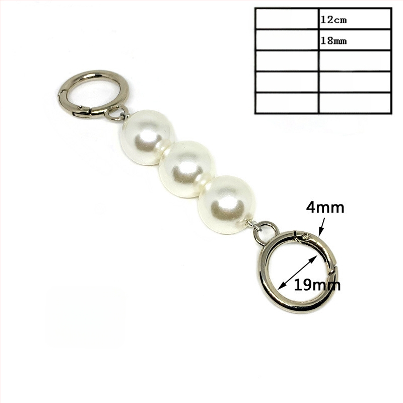 Xinhe Kovová Taška na Rameno s Predĺženým Perlovým Reťazom – Jar 2023, Vzor Krajina