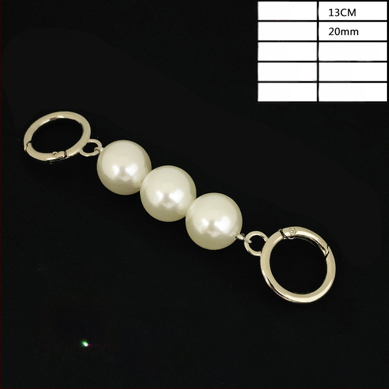 Xinhe Kovová Taška na Rameno s Predĺženým Perlovým Reťazom – Jar 2023, Vzor Krajina