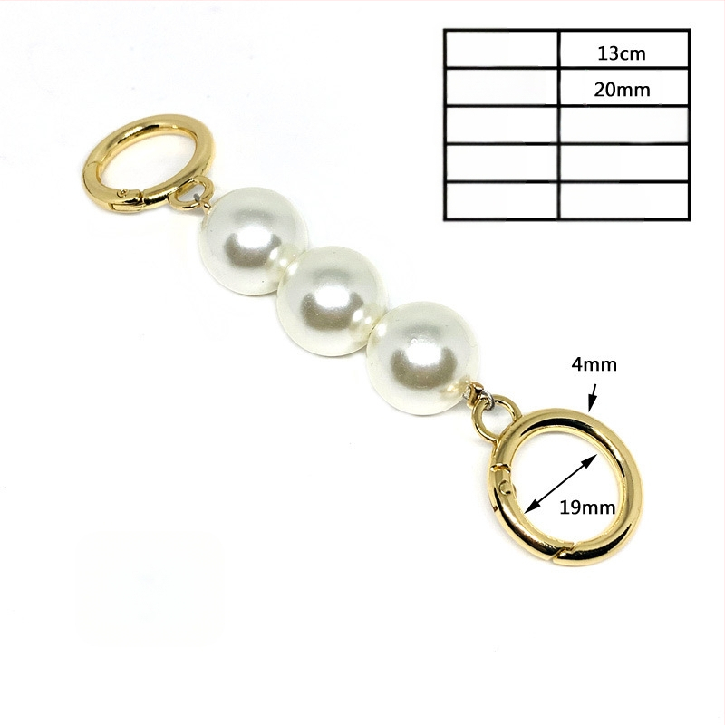 Xinhe Kovová Taška na Rameno s Predĺženým Perlovým Reťazom – Jar 2023, Vzor Krajina